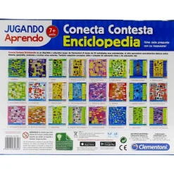 CLEMENTONI Juegos De Mesa|Juegos Y Juguetes Educativos|Conecta-Contesta Enciclopedia