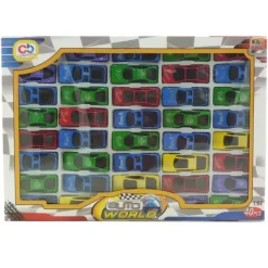 COLOR BABY Vehículos, Trenes Y Parkings|Conjunto 40 coches