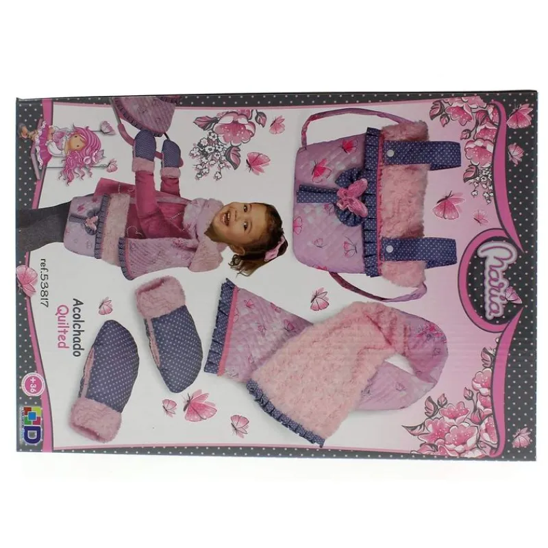 DECUEVAS Juegos Y Juguetes De Imitación|Ropa Y Complementos|Conjunto de Bolso, Bufanda y Manoplas