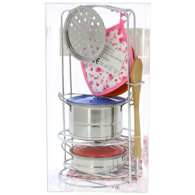 DRIM DISCOUNT Juegos Y Juguetes De Imitación|Conjunto de Cocinita 11 Piezas