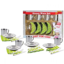 DRIM DISCOUNT Juegos Y Juguetes De Imitación|Conjunto Infantil Cocina 20 pzs