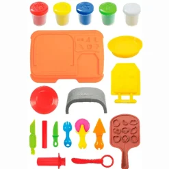 DRIM DISCOUNT Manualidades|Conjunto Plastilina Pizza Party