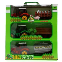 DRIM DISCOUNT Conjunto tractores- Vehículos, Trenes Y Parkings