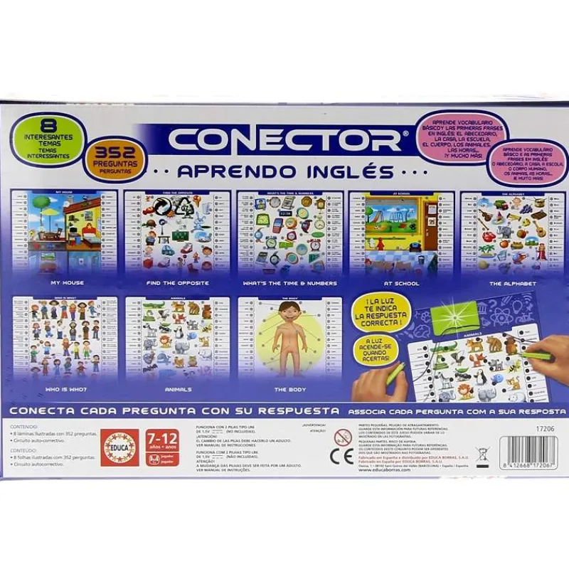 EDUCA Juegos Y Juguetes Educativos|Connector Aprendo Inglés