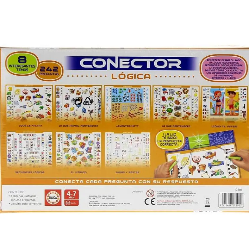 EDUCA Juegos Y Juguetes Educativos|Connector Lógica