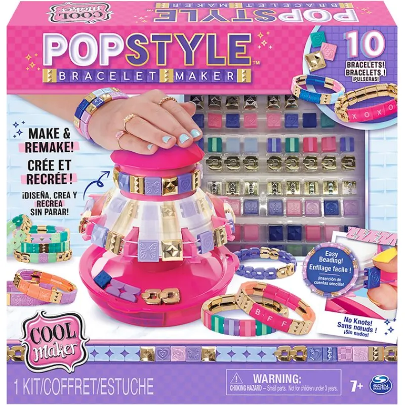 SPIN MASTER Cool Maker Studio PopStyle Máquina Pulseras- Manualidades