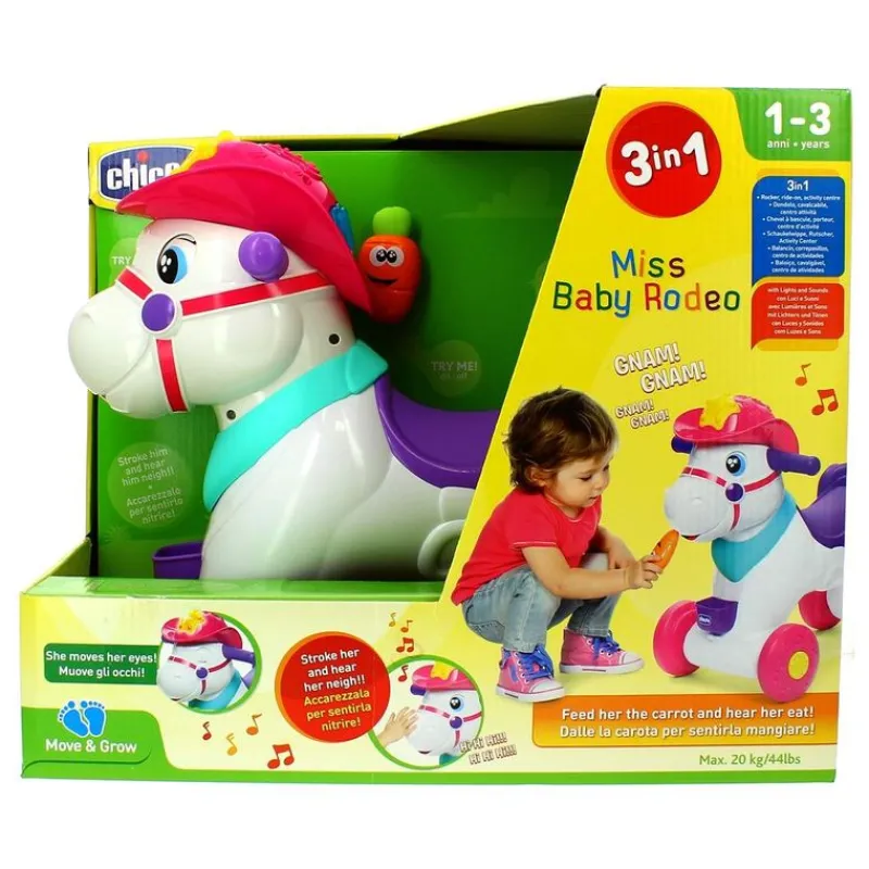 CHICCO Bicicletas, Correpasillos Y Triciclos|Correpasillos Miss Baby Rodeo