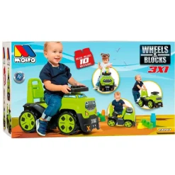 MOLTO Correpasillos Suv 3 en 1 Verde- Bicicletas, Correpasillos Y Triciclos