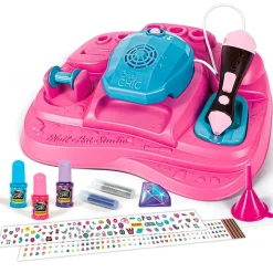 CLEMENTONI Crazy Chic Beauty Estudio de Uñas- Juegos Y Juguetes De Imitación