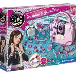 CLEMENTONI Crazy Chic Jewels Fashion & Joyas- Manualidades