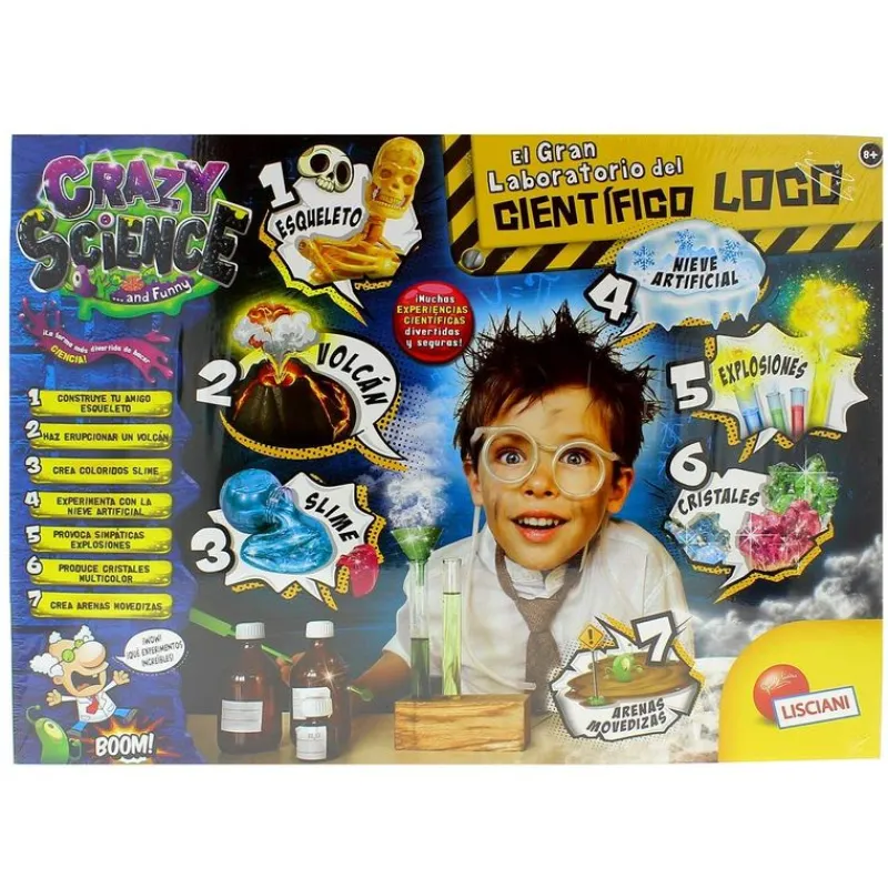 SELECCION DRIM Juegos Y Juguetes Educativos|Crazy Science Gran Laboratorio Científico Loco