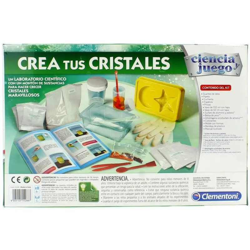 CLEMENTONI Juegos Y Juguetes Educativos|Crea tus Cristales