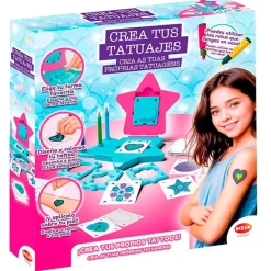 BIZAK Crea tus Tatuajes- Manualidades|Juegos Y Juguetes De Imitación
