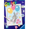 RAVENSBURGER Manualidades|CreArt Pintar x Números Conejito Blanco