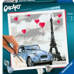 RAVENSBURGER CreArt Pintar x Números París- Manualidades
