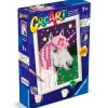 RAVENSBURGER CreArt Pintar x Números Unicornio- Manualidades