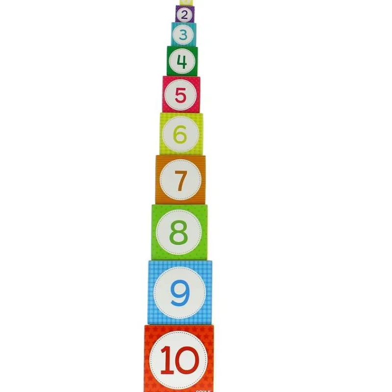 GOULA Primera Infancia Y Preescolar|Puzzles Y Construcciones|Cubos Apilables Bosque