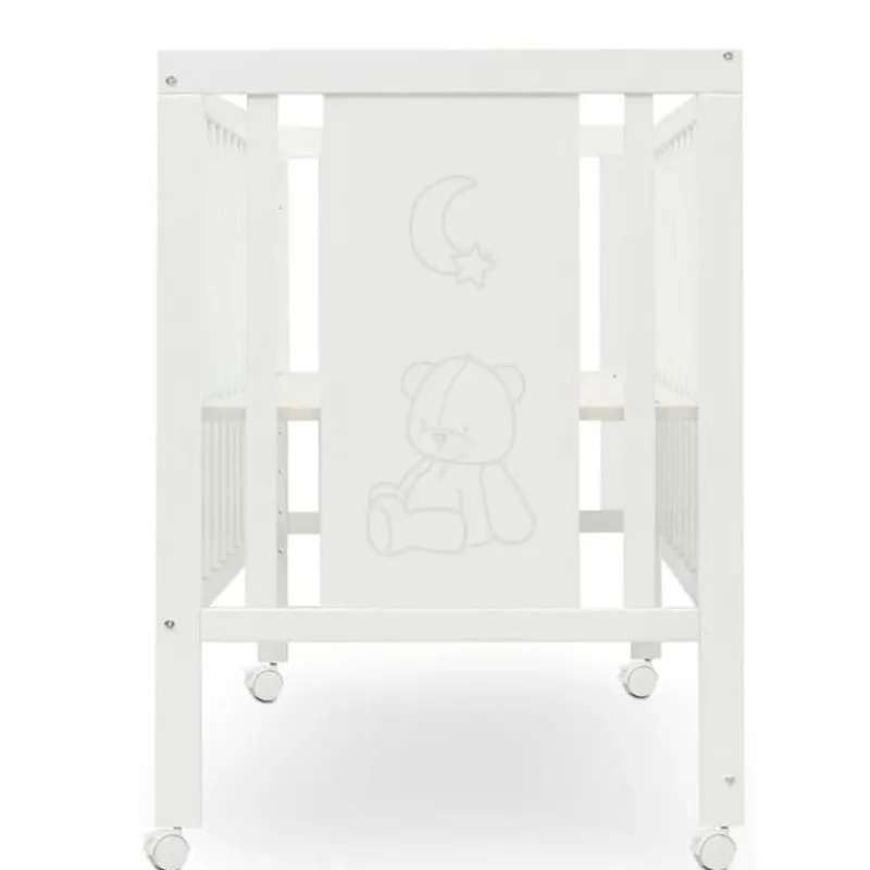 INTERBABY Cunas|Juegos De Madera|Cuna colecho Bear transformable en escritorio
