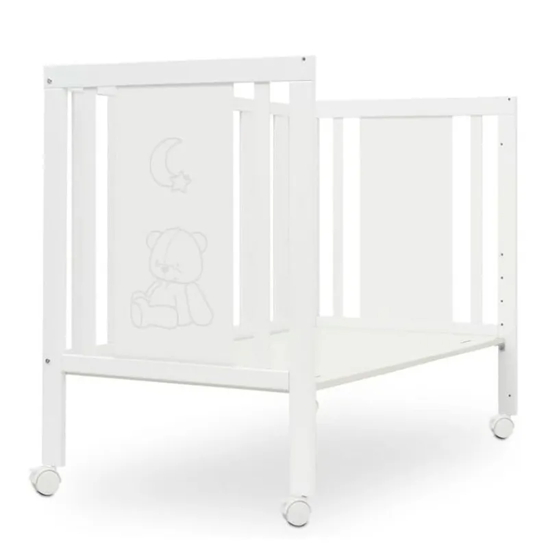 INTERBABY Cunas|Juegos De Madera|Cuna colecho Bear transformable en escritorio