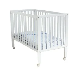 MATERNAL Cunas|Juegos De Madera|Cuna de madera lacada blanca