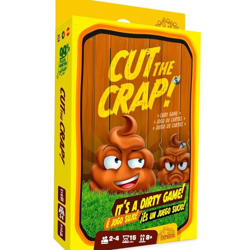 CREATIVE TOYS Juegos De Mesa|Cut the Crap Juego de Cartas
