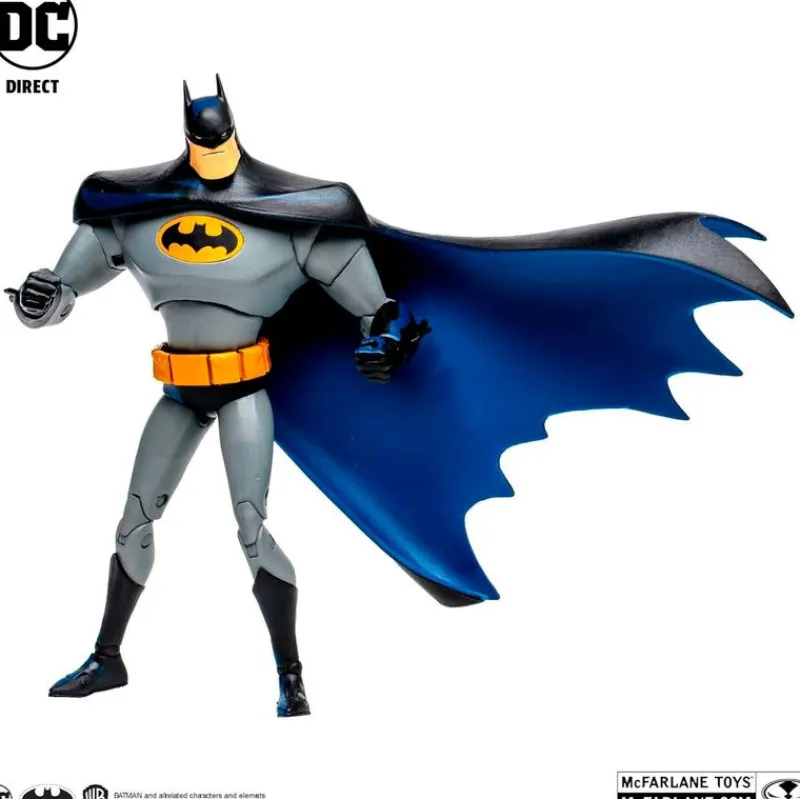 MC FARLANE Figuras Películas Y Series|Figuras Y Figuras De Acción|DC Comics Batman Gold Label Figura 30 Aniversario