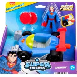 IMAGINEXT Figuras Y Figuras De Acción|Vehículos, Trenes Y Parkings|DC Metal Force Super Friends Vehículo Surtido