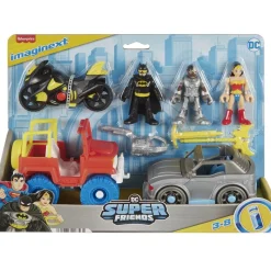 IMAGINEXT DC Superhéroes Pack Amigos- Figuras Y Figuras De Acción