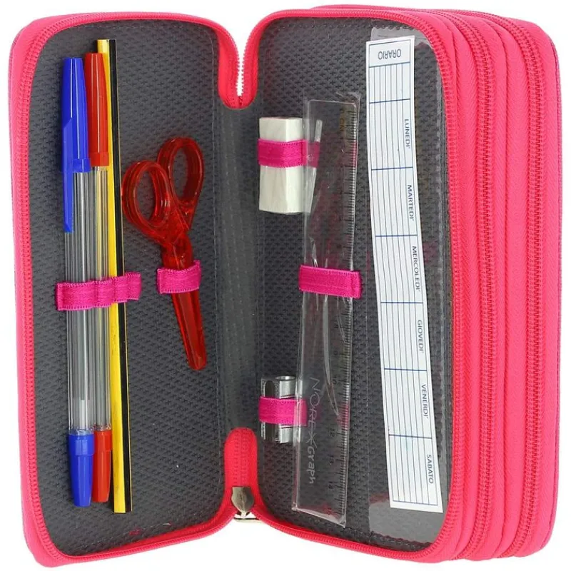 SELECCION DRIM Escolar|Decks Unicornio Estuche Triple