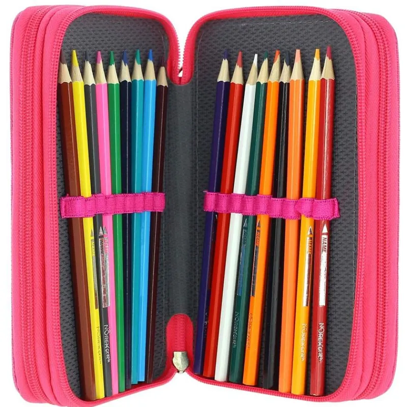 SELECCION DRIM Escolar|Decks Unicornio Estuche Triple