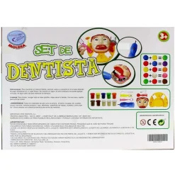 DRIM DISCOUNT Dentista Plastelina 10 Botes Plastilina- Manualidades