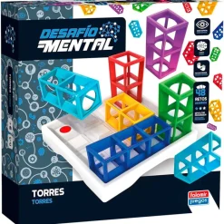 FALOMIR Amigos Y Familia|Juegos De Mesa|Desafío Mental Torres
