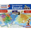 CLEMENTONI Descubriendo España Puzzle/Mapa Geográfico- Juegos De Mesa