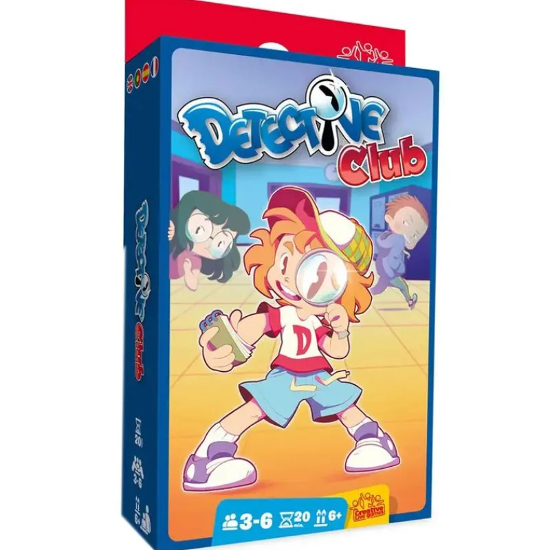 CREATIVE TOYS Detective Club Juego Cartas- Juegos De Mesa