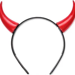 DRIM DISCOUNT Diadema Cuernos Diablo- Disfraces Y Complementos|Disfraces Y Complementos
