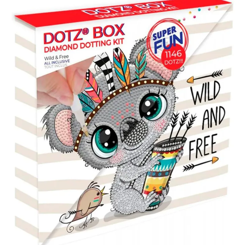 MADNESS TOYS Manualidades|Diamond Dotz Diamond Painting Koala