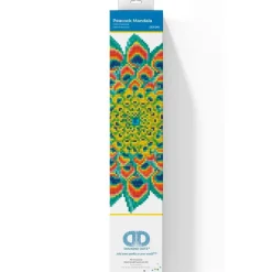 MADNESS TOYS Diamond Dotz Diamond Painting Mandala Pavo Real- Manualidades