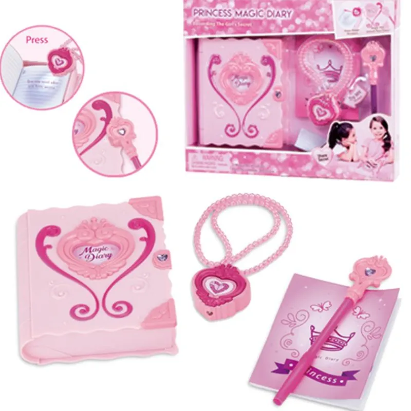 DRIM DISCOUNT Juegos Y Juguetes De Imitación|Diario Mágico con Varita