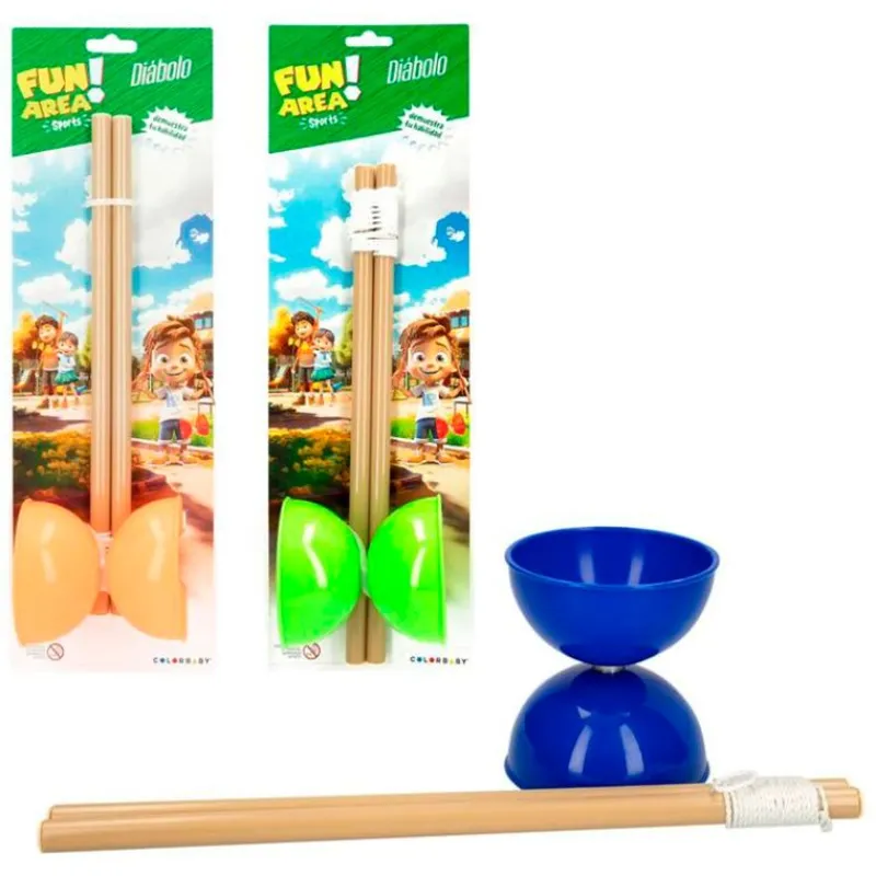 COLOR BABY Diábolo 8 cm Diámetro Color Surtido- Deportivos|Aire Libre