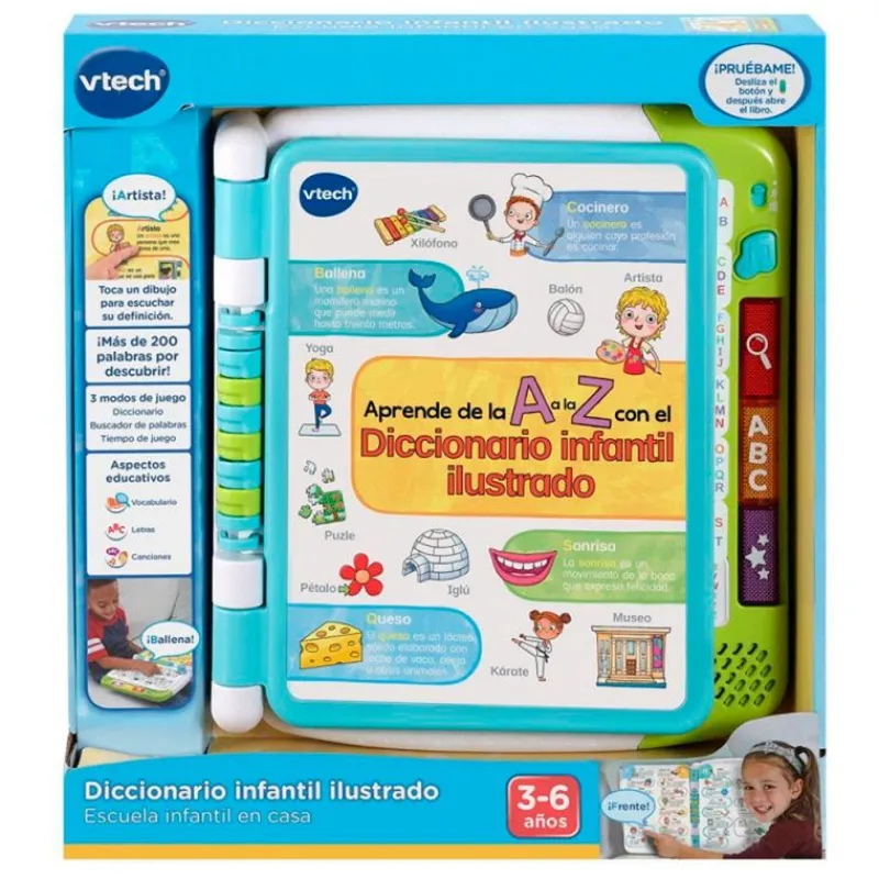 VTECH Diccionario Infantil Ilustrado- Primera Infancia Y Preescolar