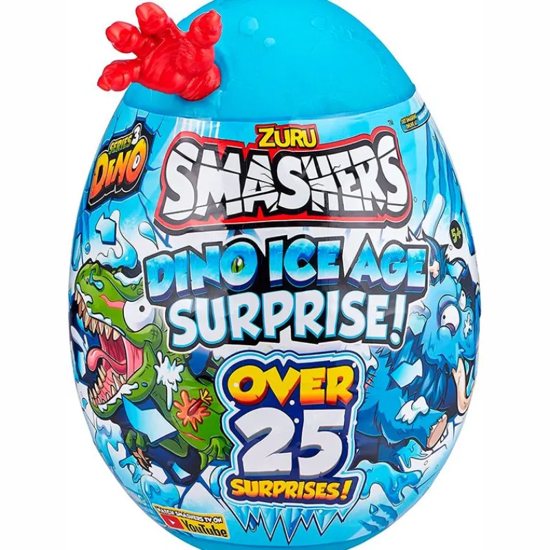 BIZAK Dino Ice Age Huevo Gigante Sorpresa- Manualidades|Figuras Y Figuras De Acción