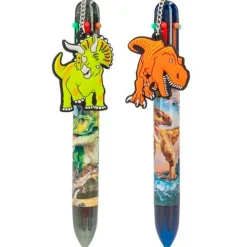 DEPESCHE Escolar|Dino World Bolígrafo de Gel 6 Colores Surtido