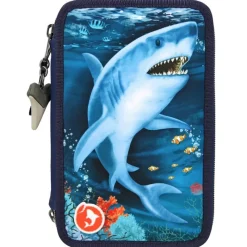 DEPESCHE Escolar|Dino World Estuche Triple Luz LED