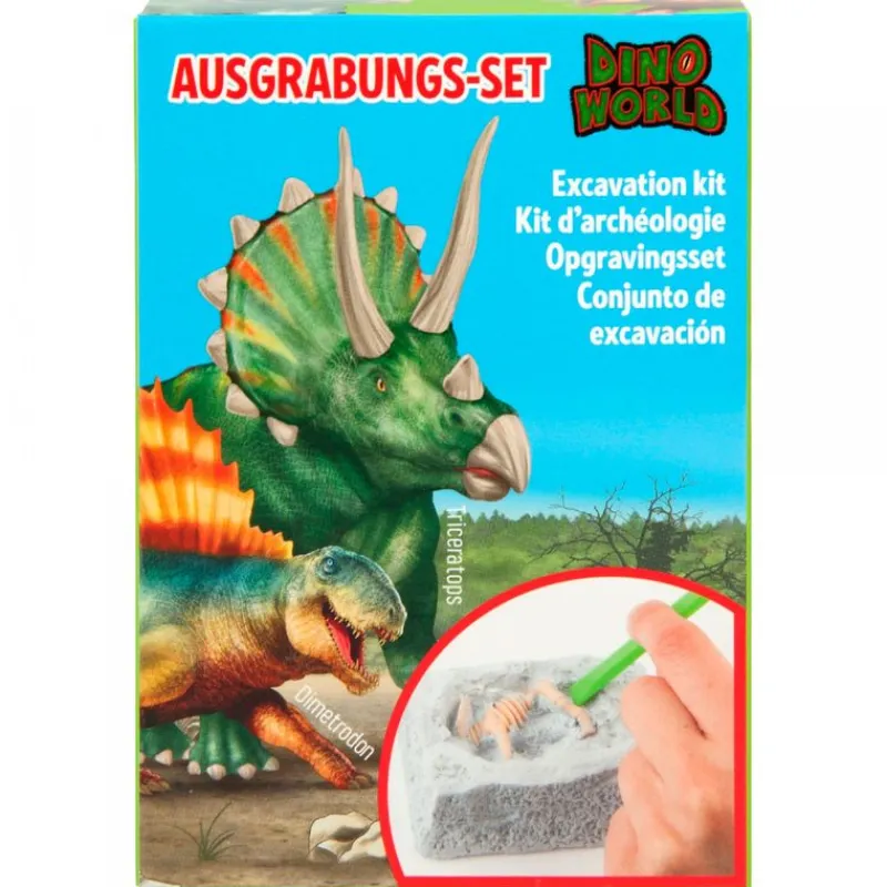DEPESCHE Dino World Kit Excavación Dinosaurio Pequeño STD- Juegos Y Juguetes Educativos