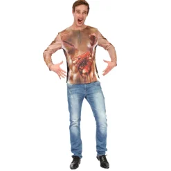 DRIM DISCOUNT Disfraces Y Complementos|Disfraces Y Complementos|Disfraz Camiseta de Zombie