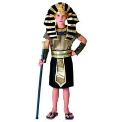 DRIM DISCOUNT Disfraz de Faraón Infantil- Disfraces Y Complementos|Disfraces Y Complementos