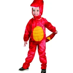 DRIM DISCOUNT Disfraz Dinosaurio Rojo Infantil- Disfraces Y Complementos|Disfraces Y Complementos
