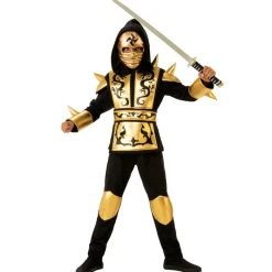 RUBIE'S Disfraces Y Complementos|Disfraces Y Complementos|Disfraz Dragón Ninja Gold