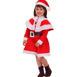 DRIM DISCOUNT Disfraz Mamá Noel Infantil- Disfraces Y Complementos|Disfraces Y Complementos