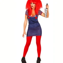 FIESTAS GUIRCA Disfraz Muñeca Diabólica- Halloween